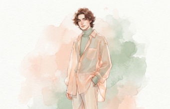 Menswear Romance & the Gay Glow-Up: What Queer Fashion Is Actually Doing Right Now Menswear romanticism editorial illustration