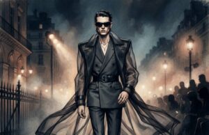 The Queer Fashion Takeover of Summer 2026: Sheer, Sincere, and a Little Bit Fierce Saint Laurent SS26 menswear editorial illustration