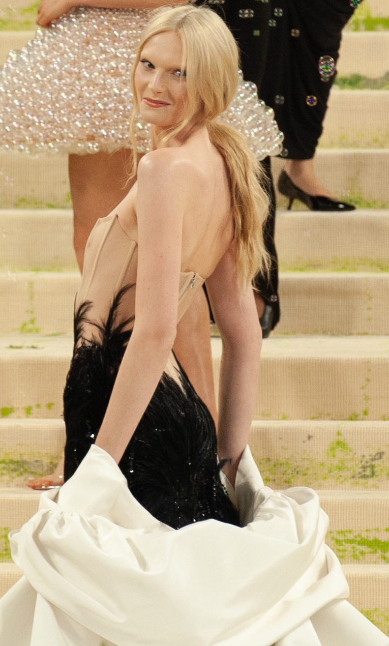 Alex Consani at the 2026 Met Gala