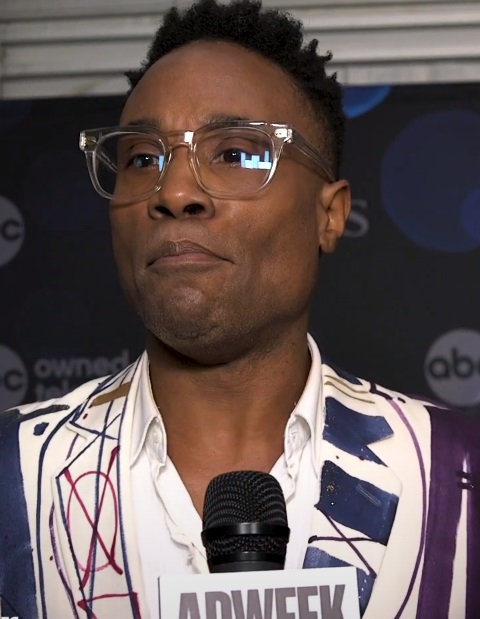 Billy Porter at the ABC Upfront Red Carpet 2019