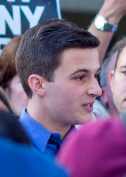 Cameron Kasky at Parkland shooting rally, 2018