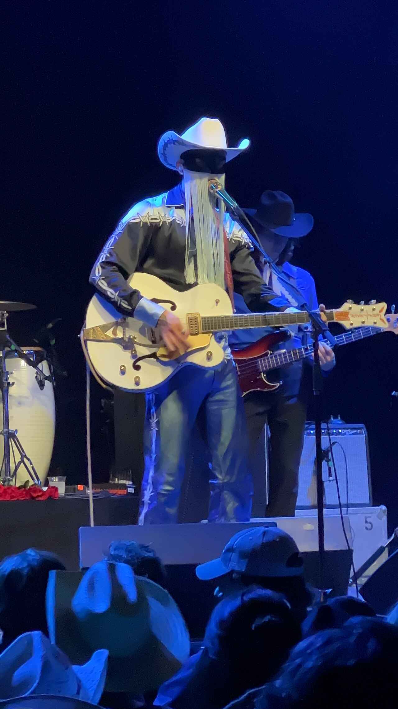 Orville Peck performing at First Avenue in Minneapolis, June 2022
