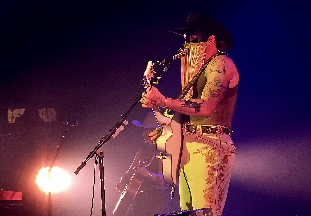 Orville Peck performing live at Roundhouse, London