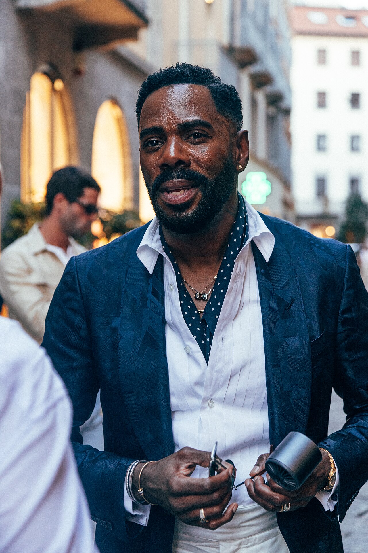 Colman Domingo at a Ralph Lauren dinner