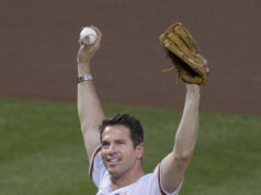 This Day in Gay: October 5 Thomas Roberts at a Phillies vs Orioles game, June 2015.