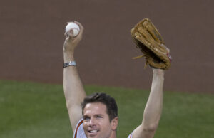This Day in Gay: October 5 Thomas Roberts at a Phillies vs Orioles game, June 2015.