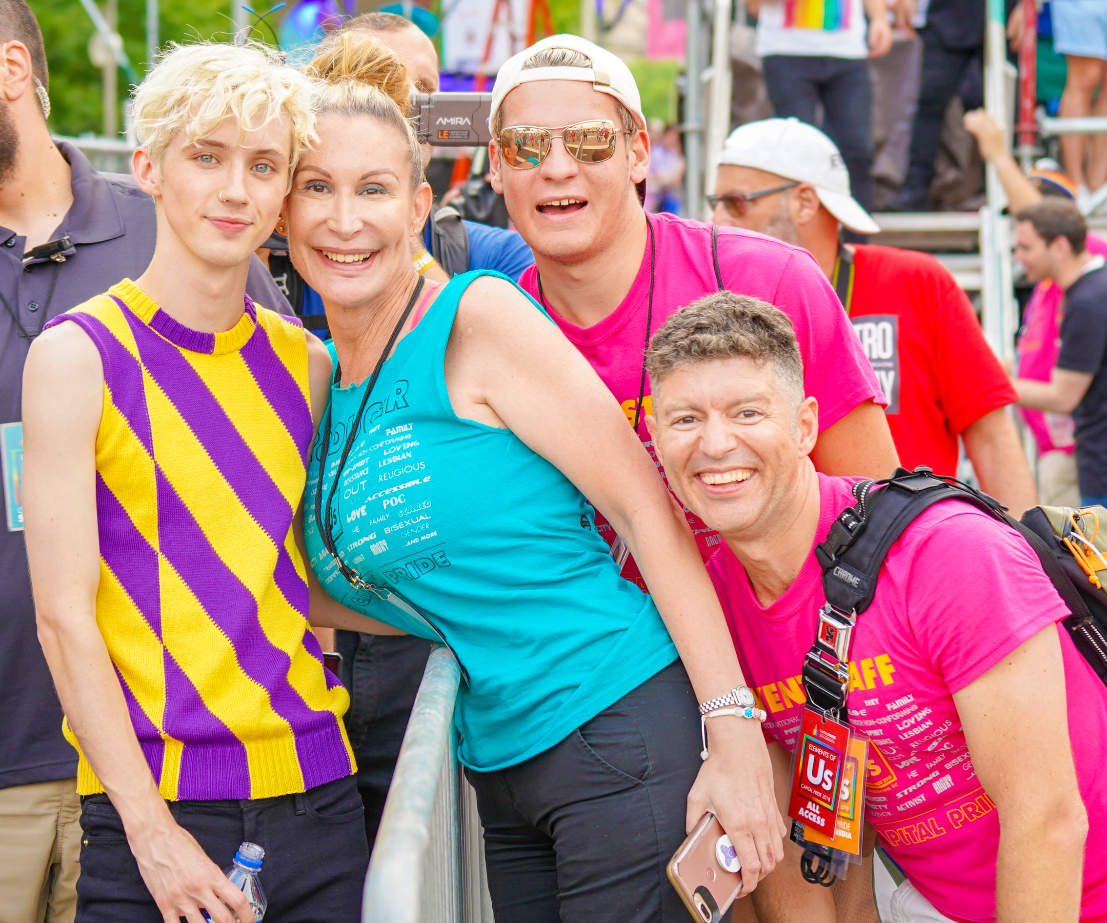 Troye Sivan at Capital Pride